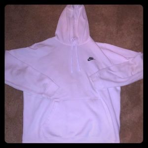 White cotton Nike sweatshirt